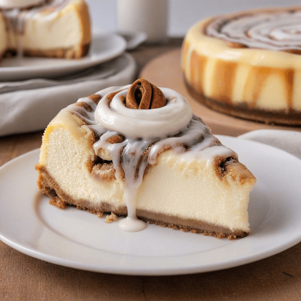 Combine the rich flavors of cheesecake and cinnamon rolls into one irresistible dessert with our easy Cinnamon Roll Cheesecake recipe.